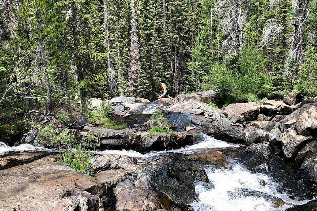 Green Mountain Falls in Carbon County WY